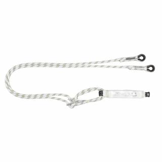 AW137/2LB100 - Amortyzator bezpieczeństwa z podwójną linką regulowaną i zatrzaśnikami do wyboru