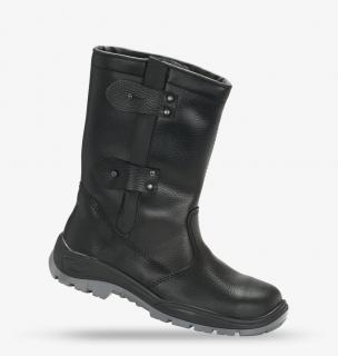 BUTY BEZPIECZNE Z METALOWYM PODNOSKIEM OCIEPLANE PPO 1413 - S1, CI, SRC
