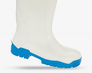BUTY CAŁOTWORZYWOWE BEZPIECZNE Z POLIURETANU Z METALOWYM PODNOSKIEM PPO 1044 - S4, CI, SRC