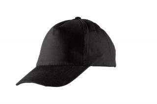 Czapka z Daszkiem Baseball Czarna 100% Bawełna