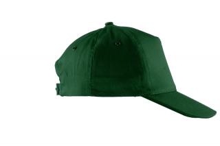 Czapka z Daszkiem Baseball Zielona 100% Bawełna