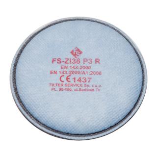FILTR PRZECIWPYŁOWY FS ZI38 P3 R (ZŁĄCZE TYPU 3M)