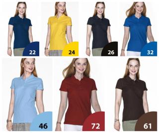 KOSZULKA DAMSKA POLO LADIES#8217; COTTON