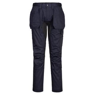 Portwest CD883 Spodnie z kieszeniami kaburowymi Stretch granatowe