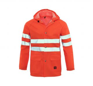PROBALTIC KURTKA PRZECIWDESZCZOWA FLUO YELLOW/ORANGE