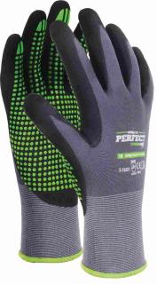 Rękawice nylonowe NITRILE FLEX PCV DOTS STALCO PERFECT