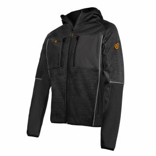 SILKY EXTREME 8880B - KURTKA SOFTSHELLOWA , WODOODPORNA, KAPTUR, ODBLASKOWE WSTAWKI - S-3XL