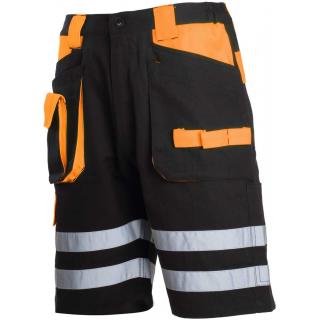 Spodenki krótkie bawełniane pasy odblaskowe Lahti Pro L40706