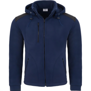 Super Polar Bluza Męska 340 Premium - Gruba i Wzmacniana - Kolor Granatowy