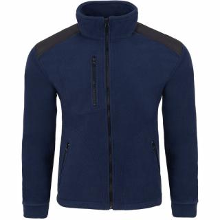 Super Polar Bluza Męska Granatowa bez kaptura 340 Premium - Gruba i Wzmacniana