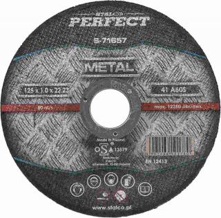 TARCZA DO CIĘCIA METALU - PŁASKA 115X2,5 STALCO PERFECT S-71655
