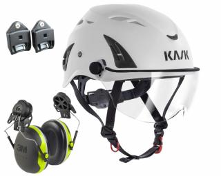 Zestaw kask Superplasma AQ z szybką i słuchawkami