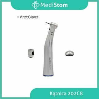 Kątnica na mikrosilnik ze światłem 202C8 od MediStom