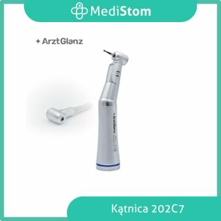 Kątnica na mikrosilnik ze światłem LED 202C7 od MediStom