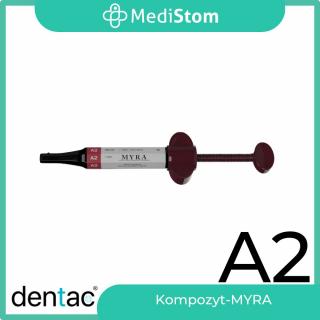 Kompozyt do wypełnień Myra, A2 - Microhybrid Composite A2, 4g, DENTAC od MediStom