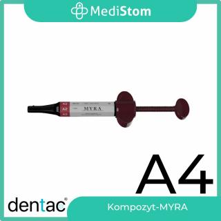 Kompozyt do wypełnień Myra, A4 - Microhybrid Composite A4, 4g, DENTAC od MediStom