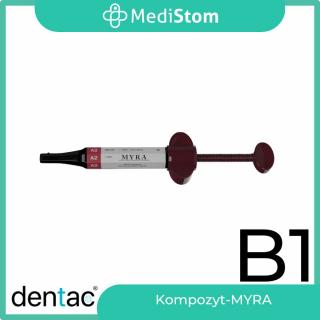 Kompozyt do wypełnień Myra, B1 - Microhybrid Composite B1, 4g DENTAC od MediStom