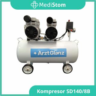 Kompresor Stomatologiczny 65litrów / 330l/min model:SD140/8B od MediStom