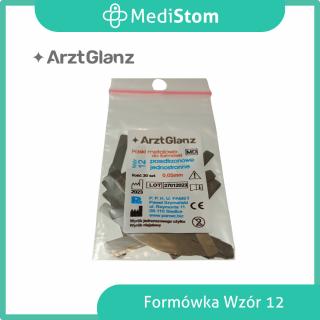 Paski do formówek profilowane Arzt Glanz przedtrzonowe jednostronne wzór 12 od MediStom