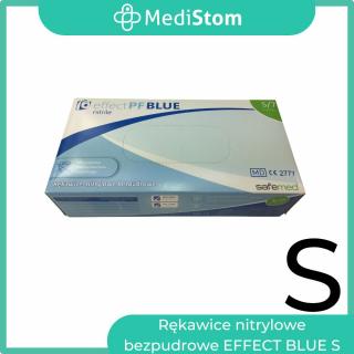 Rękawiczki nitrylowe bezpudrowe EFFECT BLUE rozmiar S od MediStom