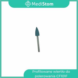Silikonowa gumka do polerowania kompozytu i ceramiki Cf101F; 10 szt. od MediStom