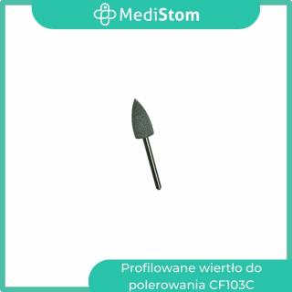 Silikonowa gumka do polerowania kompozytu i ceramiki Cf103C; 10 szt. od MediStom