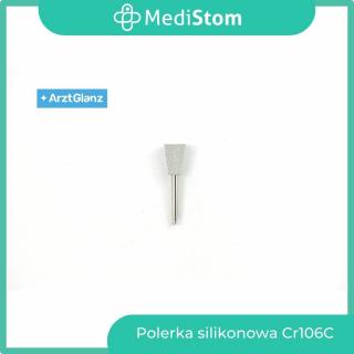 Silikonowa gumka do polerowania kompozytu i ceramiki Cr106C; 10 szt. od MediStom