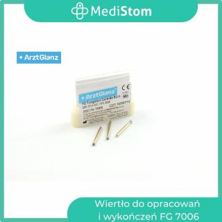 Wiertło do opracowań i wykończeń FG 7006; 5 szt. od MediStom