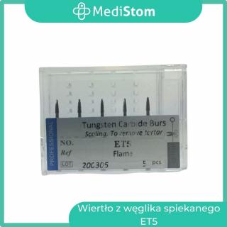 Wiertło do scalingu, usuwania kamienia (6-kątne) ET5; 5 szt. od MediStom