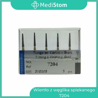 Wiertło z węglika spiekanego 7204; 5 szt. od MediStom