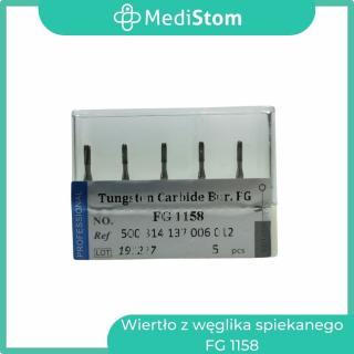 Wiertło z węglika spiekanego FG 1158; 5 szt. od MediStom
