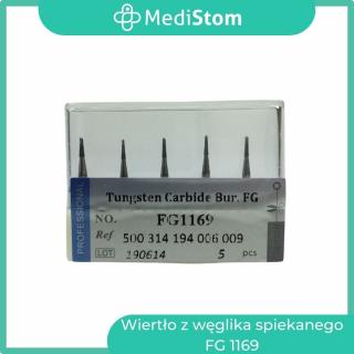Wiertło z węglika spiekanego FG 1169; 5 szt. od MediStom