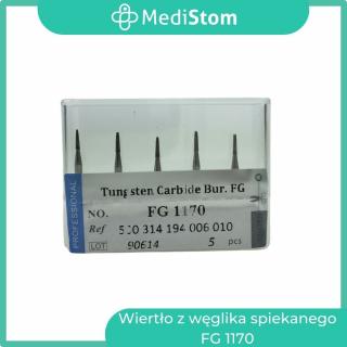 Wiertło z węglika spiekanego FG 1170; 5 szt. od MediStom