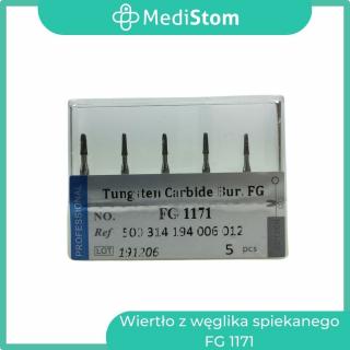 Wiertło z węglika spiekanego FG 1171; 5 szt. od MediStom