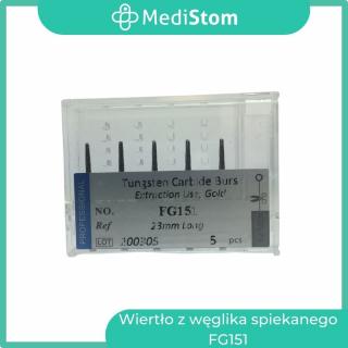 Wiertło z węglika spiekanego FG 151; 5 szt. od MediStom
