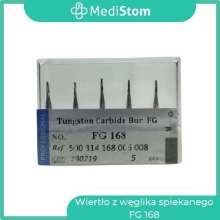 Wiertło z węglika spiekanego FG 168; 5 szt. od MediStom