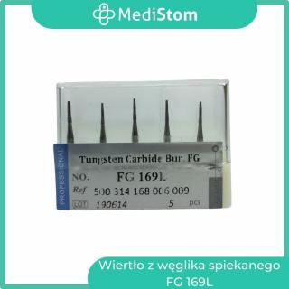 Wiertło z węglika spiekanego FG 169L; 5 szt. od MediStom