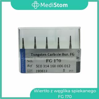Wiertło z węglika spiekanego FG 170; 5 szt. od MediStom