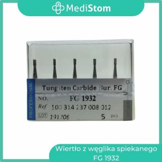 Wiertło z węglika spiekanego FG 1932; 5 szt. od MediStom