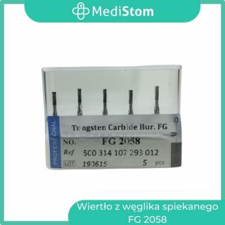 Wiertło z węglika spiekanego FG 2058; 5 szt. od MediStom