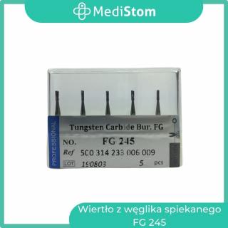 Wiertło z węglika spiekanego FG 245; 5 szt. od MediStom