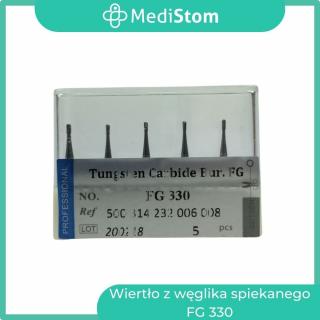 Wiertło z węglika spiekanego FG 330; 5 szt. od MediStom