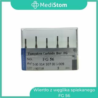 Wiertło z węglika spiekanego FG 56; 5 szt. od MediStom