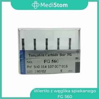 Wiertło z węglika spiekanego FG 560; 5 szt. od MediStom