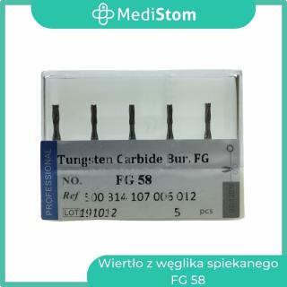 Wiertło z węglika spiekanego FG 58; 5 szt. od MediStom