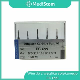 Wiertło z węglika spiekanego FG 699; 5 szt. od MediStom