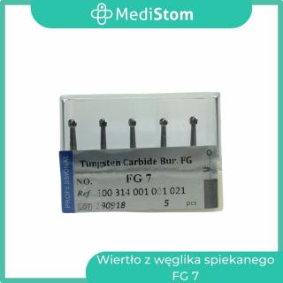 Wiertło z węglika spiekanego FG 7; 5 szt. od MediStom