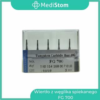 Wiertło z węglika spiekanego FG 700; 5 szt. od MediStom