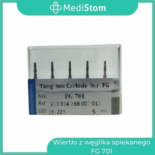 Wiertło z węglika spiekanego FG 701; 5 szt. od MediStom