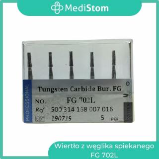 Wiertło z węglika spiekanego FG 702L; 5 szt. od MediStom